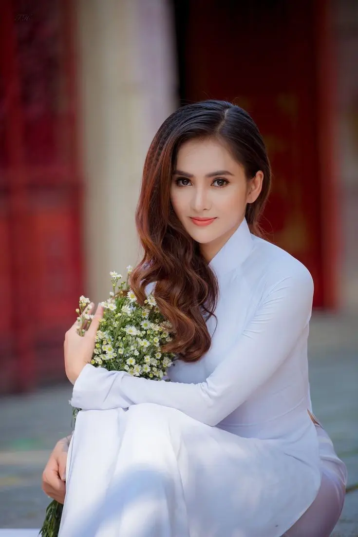 Gái xinh áo dài đầy sức sống Gái xinh áo dài đầy sức sống