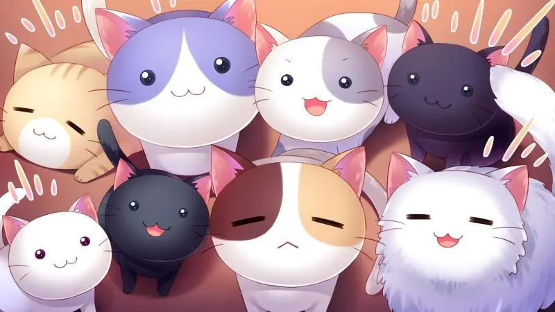 Ảnh anime cute về mèo với những khoảnh khắc dễ thương nhất! Ảnh anime cute về mèo với những khoảnh khắc dễ thương nhất!