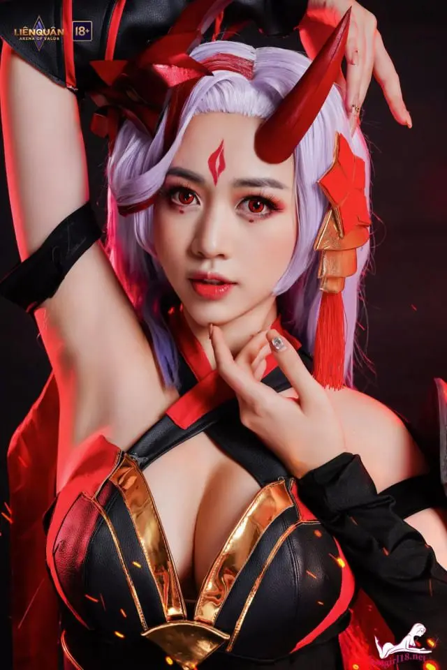 Vẻ đẹp gái xinh cosplay nhân vật Liên Quân