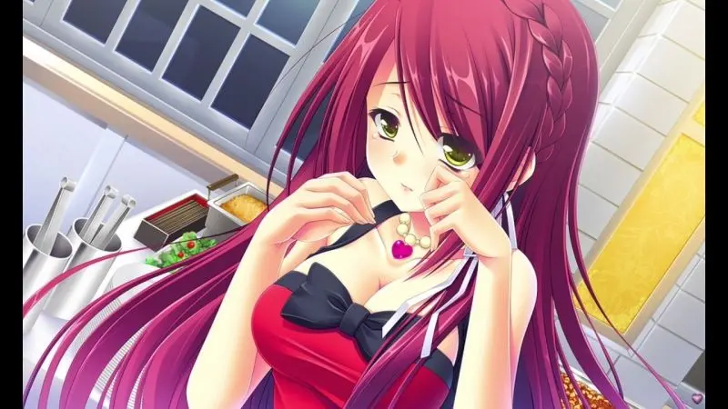 Nhân vật anime nữ bên khung cửa sổ, đôi mắt ẩn chứa nỗi niềm. Nhân vật anime nữ bên khung cửa sổ, đôi mắt ẩn chứa nỗi niềm.
