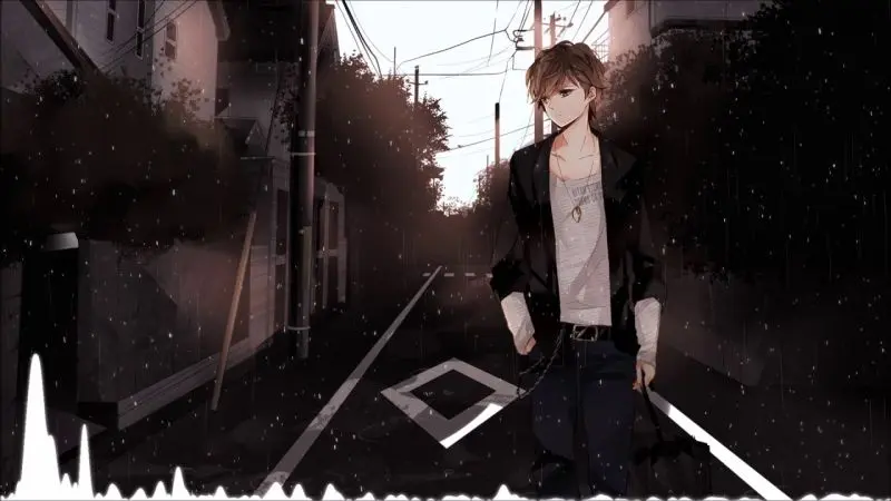 Hình ảnh anime nam cô đơn, đôi mắt ẩn chứa nỗi buồn. Hình ảnh anime nam cô đơn, đôi mắt ẩn chứa nỗi buồn.