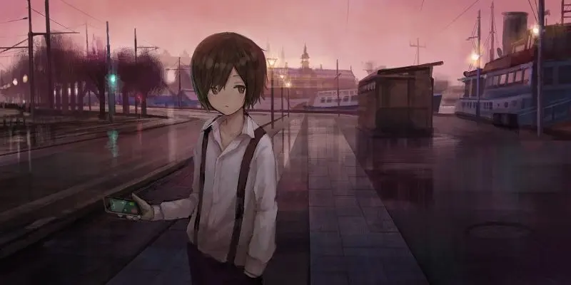 Anime nam cô đơn với gương mặt sắc lạnh, đôi mắt xa xăm. Anime nam cô đơn với gương mặt sắc lạnh, đôi mắt xa xăm.