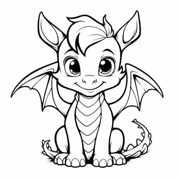 Tô màu rồng chibi cute cho bé yêu, giúp bé phát triển trí tưởng tượng. Tô màu rồng chibi cute cho bé yêu, giúp bé phát triển trí tưởng tượng.