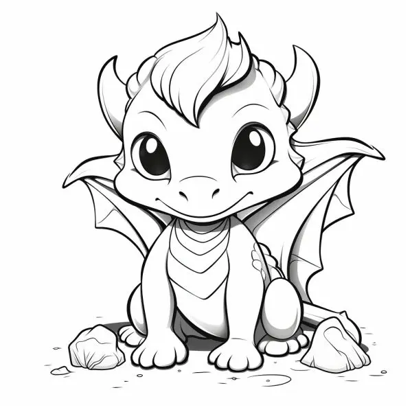 Tranh tô màu cho bé yêu, với hình ảnh rồng chibi ngộ nghĩnh, dễ thương. Tranh tô màu cho bé yêu, với hình ảnh rồng chibi ngộ nghĩnh, dễ thương.