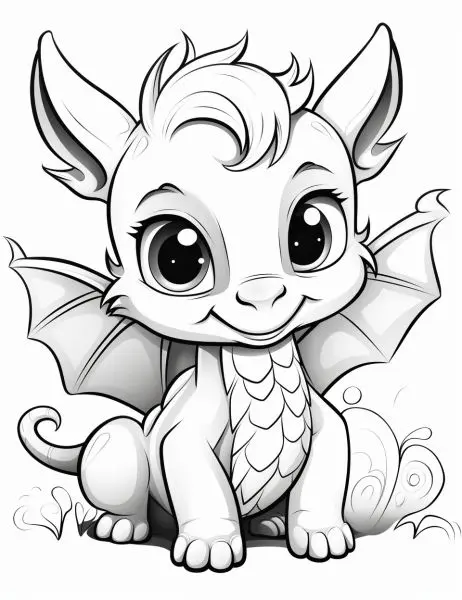 Tranh tô màu cho bé yêu, với các bức vẽ rồng chibi cute đầy sáng tạo. Tranh tô màu cho bé yêu, với các bức vẽ rồng chibi cute đầy sáng tạo.