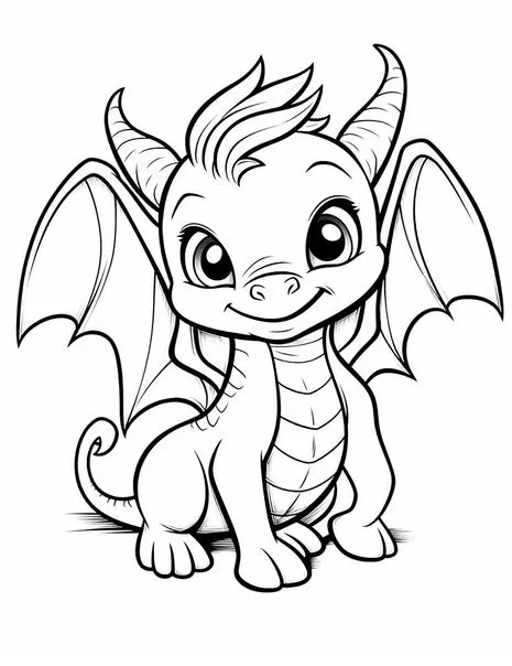 Thỏa sức tô màu cho bé gái với những bức tranh rồng chibi dễ thương. Thỏa sức tô màu cho bé gái với những bức tranh rồng chibi dễ thương.