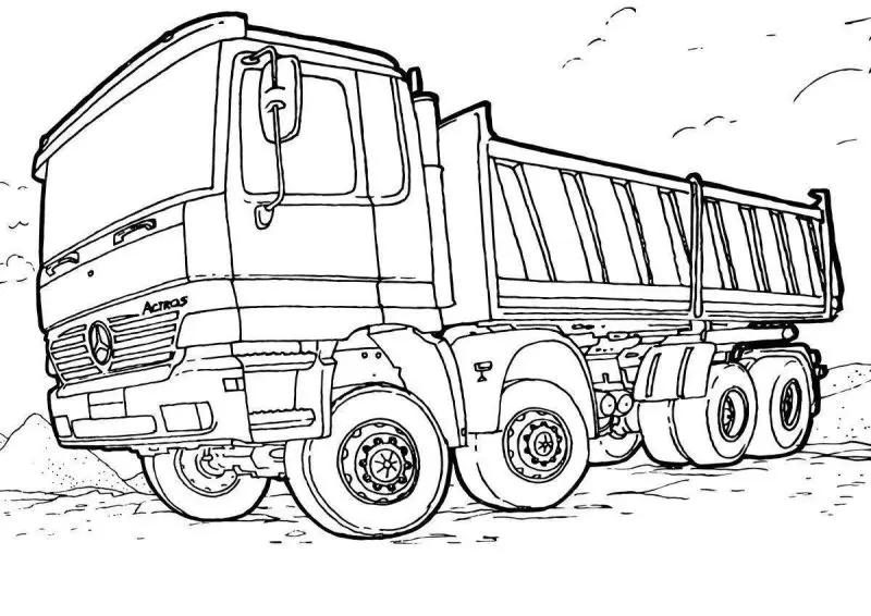 Bé sẽ học được nhiều điều về xe tải qua tranh tô màu sáng tạo này. Bé sẽ học được nhiều điều về xe tải qua tranh tô màu sáng tạo này.