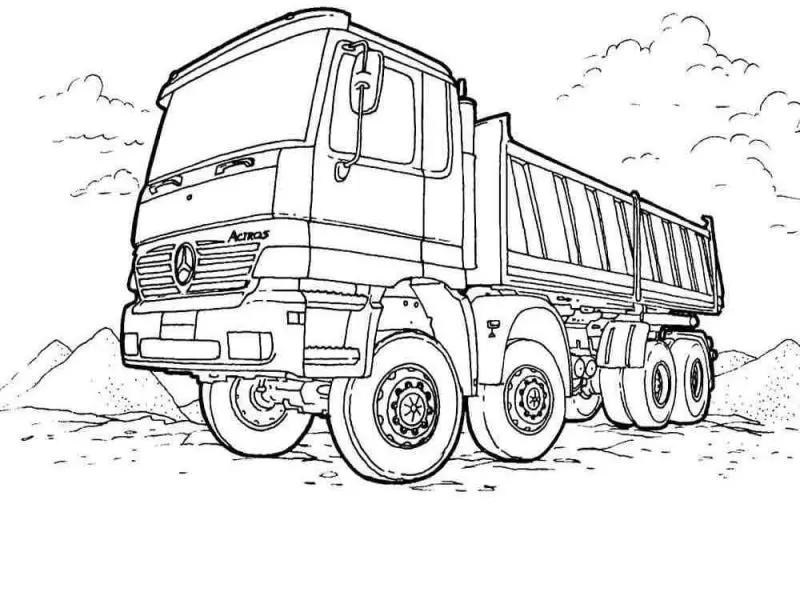 Tranh tô màu xe tải khổng lồ, giúp bé thỏa sức sáng tạo và học hỏi! Tranh tô màu xe tải khổng lồ, giúp bé thỏa sức sáng tạo và học hỏi!