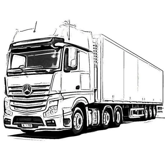Lựa chọn tranh tô màu xe tải cho bé, vừa vui vừa học! Lựa chọn tranh tô màu xe tải cho bé, vừa vui vừa học!