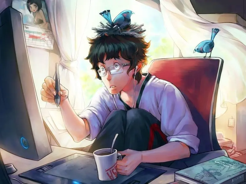 Vẻ đẹp dịu dàng và cuốn hút của nhân vật anime nam khiến người xem mê mẩn. Vẻ đẹp dịu dàng và cuốn hút của nhân vật anime nam khiến người xem mê mẩn.