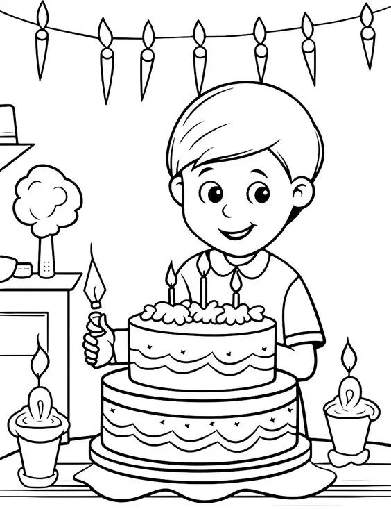 Thỏa sức sáng tạo với tranh tô màu bánh sinh nhật đẹp và sinh động Thỏa sức sáng tạo với tranh tô màu bánh sinh nhật đẹp và sinh động