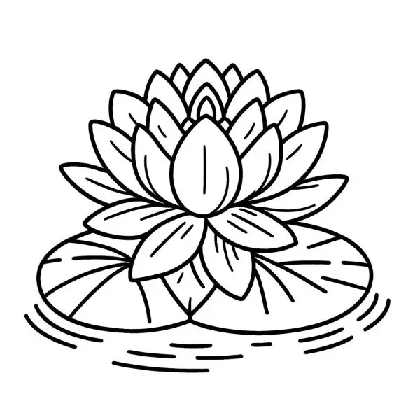 Tranh tô màu hoa sen đẹp, thư giãn tâm hồn trong từng nét vẽ. Tranh tô màu hoa sen đẹp, thư giãn tâm hồn trong từng nét vẽ.