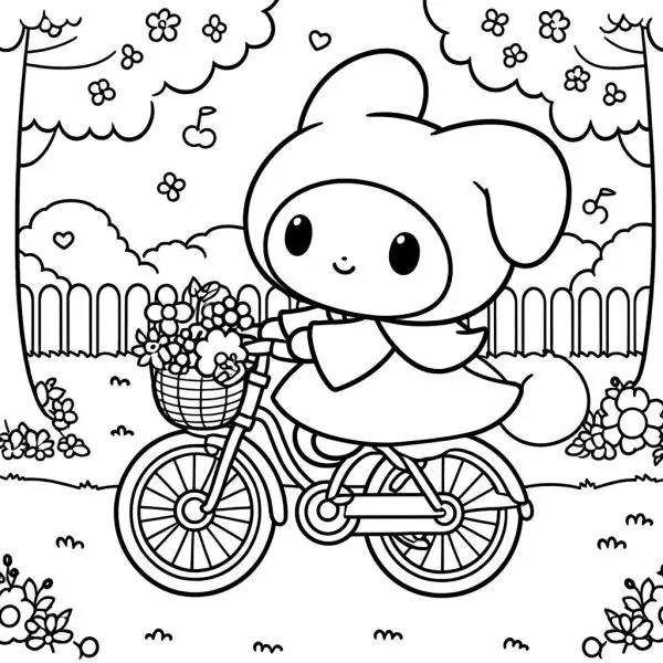 Tranh tô màu Melody dễ thương giúp bé phát triển khả năng sáng tạo một cách vui nhộn. Tranh tô màu Melody dễ thương giúp bé phát triển khả năng sáng tạo một cách vui nhộn.