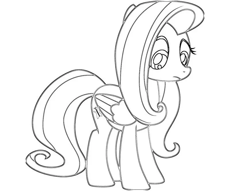 Tranh tô màu Pony dễ thương giúp bé học màu sắc hiệu quả hơn Tranh tô màu Pony dễ thương giúp bé học màu sắc hiệu quả hơn