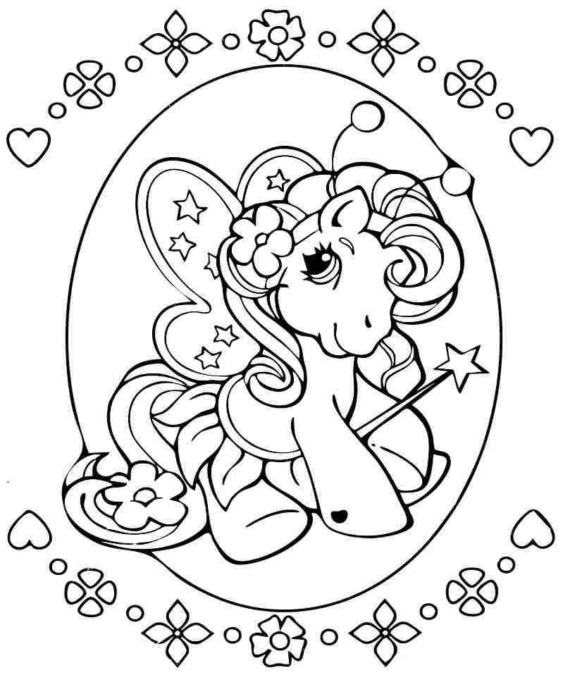 Tranh tô màu Pony dễ thương giúp bé phát triển sáng tạo mỗi ngày Tranh tô màu Pony dễ thương giúp bé phát triển sáng tạo mỗi ngày