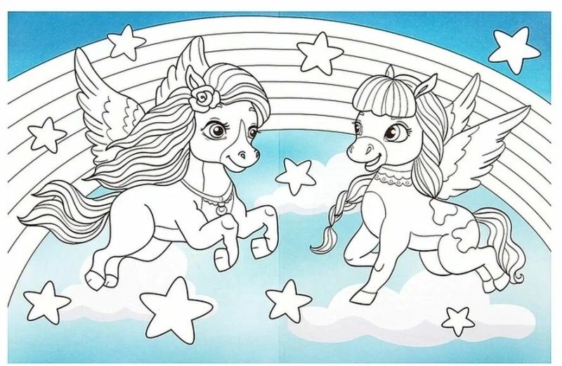 Cùng bé khám phá thế giới tranh tô màu Pony dễ thương ngay hôm nay! Cùng bé khám phá thế giới tranh tô màu Pony dễ thương ngay hôm nay!