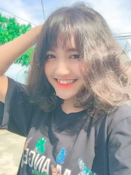 Gái xinh cười tự nhiên Gái xinh cười tự nhiên