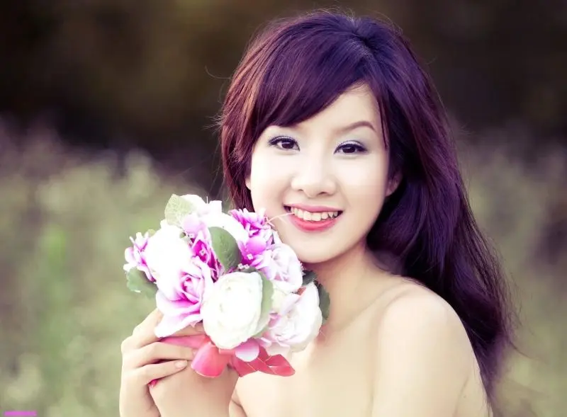 Gái xinh cười như hoa Gái xinh cười như hoa