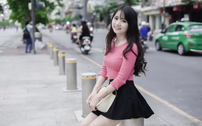 Gái xinh cười rạng ngời hạnh phúc Gái xinh cười rạng ngời hạnh phúc