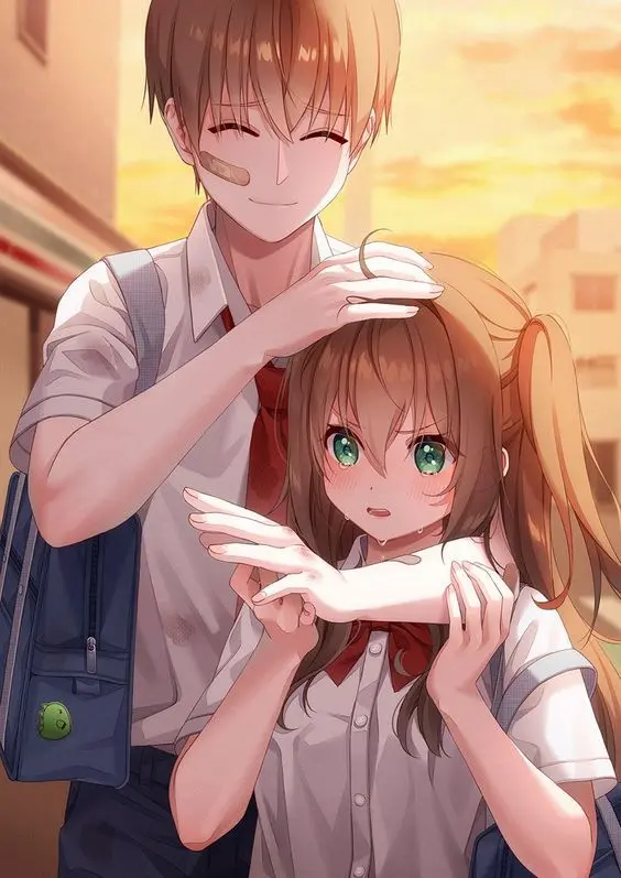 Những gương mặt học sinh anime trong tập thể đáng yêu. Những gương mặt học sinh anime trong tập thể đáng yêu.