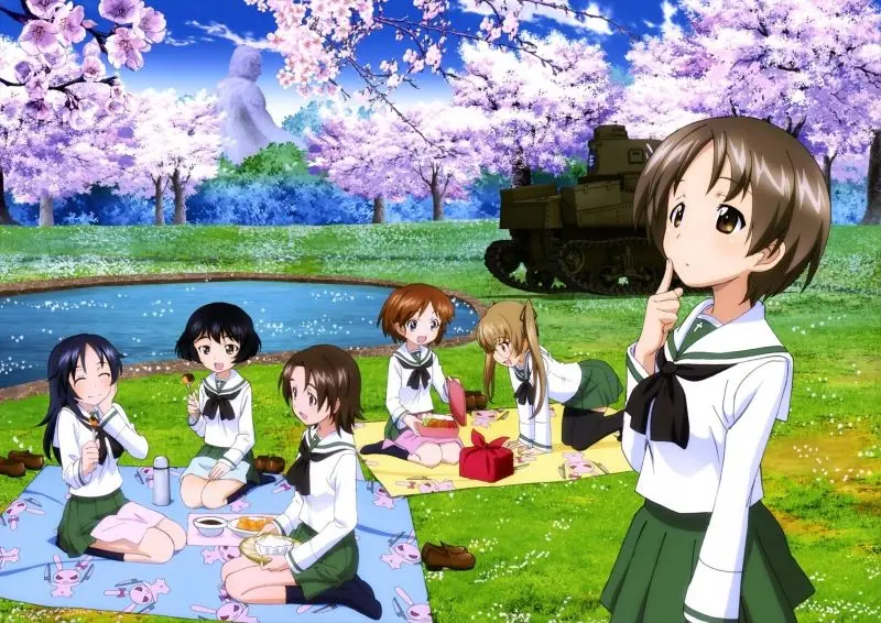 Ảnh anime tập thể học sinh với những nụ cười rạng rỡ. Ảnh anime tập thể học sinh với những nụ cười rạng rỡ.