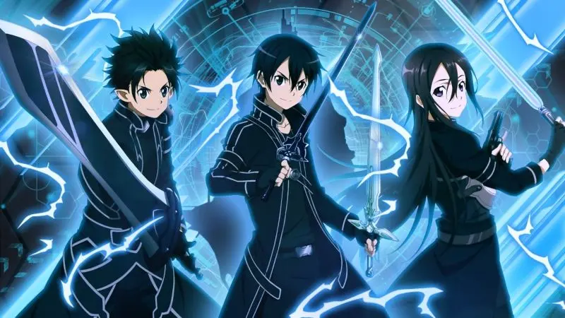 Bức ảnh Kirito trong anime tràn đầy khí chất chiến binh. Bức ảnh Kirito trong anime tràn đầy khí chất chiến binh.