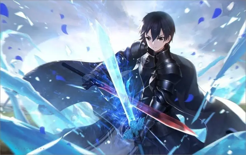 Tinh thần và sự dũng mãnh của Kirito được thể hiện qua từng bức ảnh. Tinh thần và sự dũng mãnh của Kirito được thể hiện qua từng bức ảnh.
