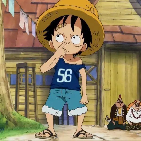 Đắm mình vào sự cô độc của Luffy qua ảnh anime.