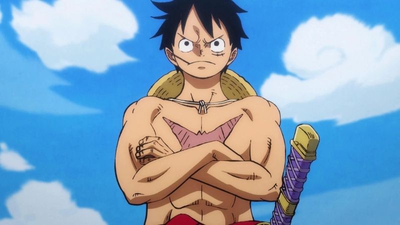 Khám phá ảnh anime Luffy một mình đầy sức mạnh.