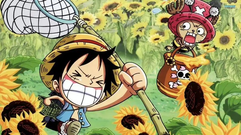 Khám phá hình ảnh Luffy và nhóm bạn thân trong One Piece.