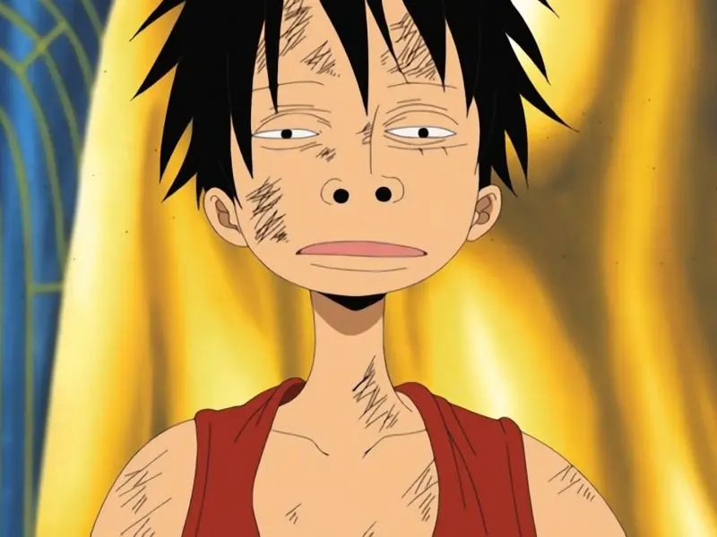 Luffy một mình và những suy nghĩ sâu lắng qua ảnh anime.