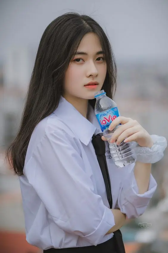 Ảnh gái xinh lớp 10 sở hữu vẻ đẹp tự nhiên Ảnh gái xinh lớp 10 sở hữu vẻ đẹp tự nhiên