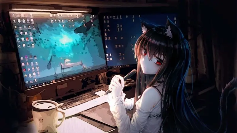 Chi tiết từng biểu cảm trong ảnh anime 8K về người Chi tiết từng biểu cảm trong ảnh anime 8K về người