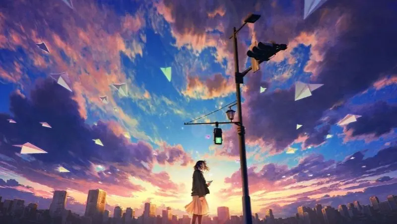 Khung cảnh anime 8K về phong cảnh đẹp từng chi tiết Khung cảnh anime 8K về phong cảnh đẹp từng chi tiết