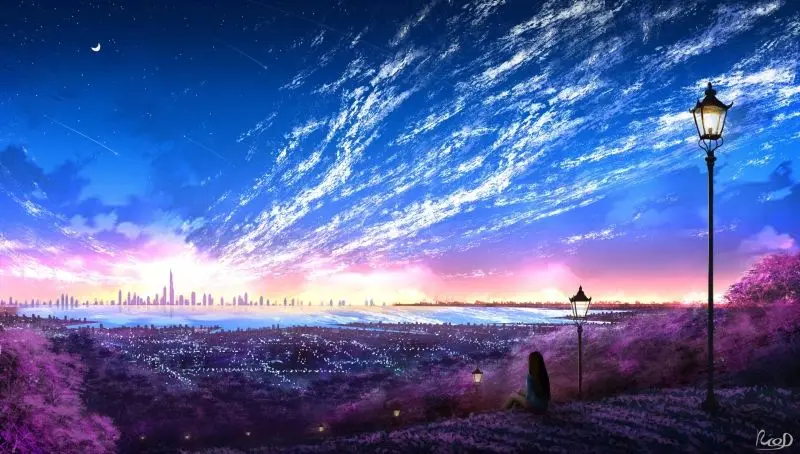 Ảnh anime 8K phong cảnh, tuyệt đẹp cho những người yêu thiên nhiên Ảnh anime 8K phong cảnh, tuyệt đẹp cho những người yêu thiên nhiên