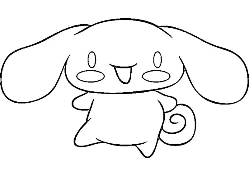 Tô màu những hình ảnh cinnamoroll dễ thương cùng bạn bè và gia đình.