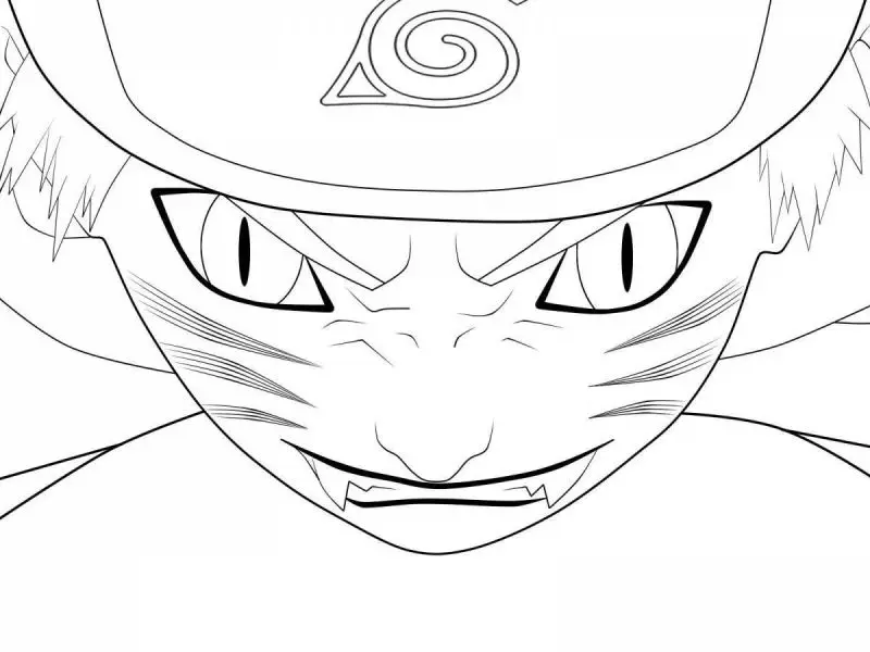 Tranh tô màu Naruto cực ngầu 15