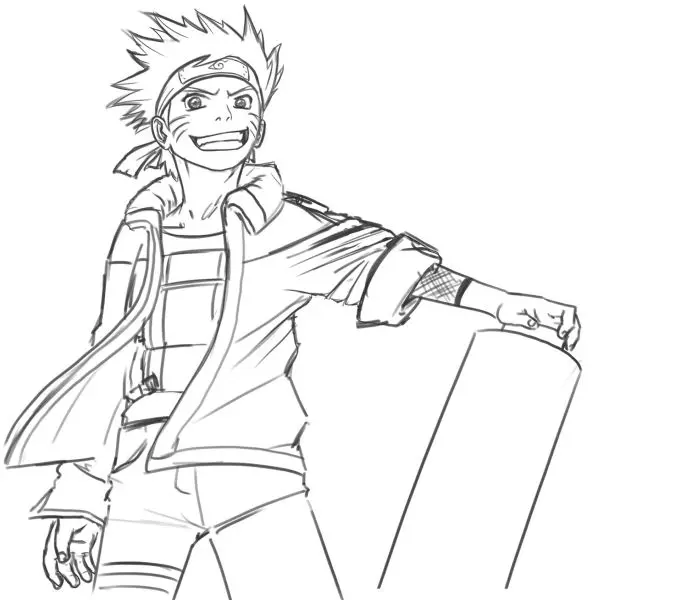 Tranh tô màu Naruto cực ngầu 22