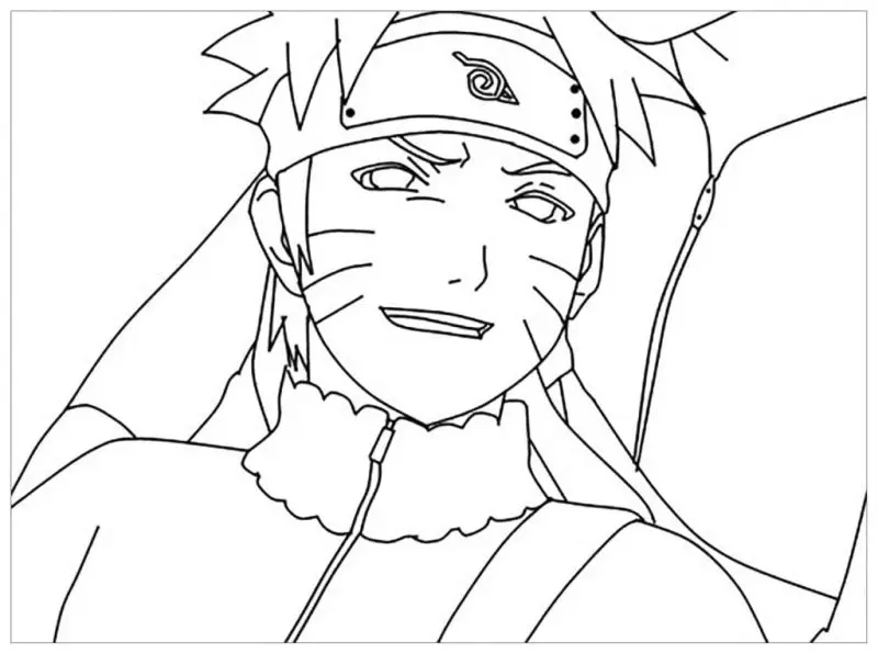 Tranh tô màu Naruto cực ngầu 37