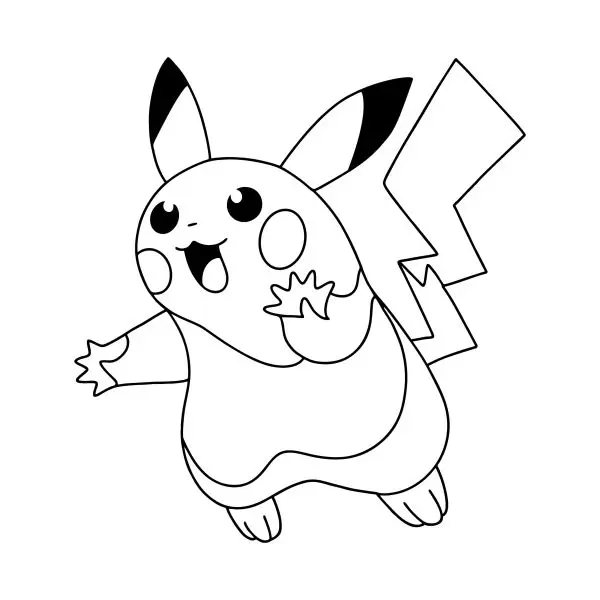 Tuyển tập tranh Pikachu ngộ nghĩnh, giúp bé khám phá thế giới màu sắc