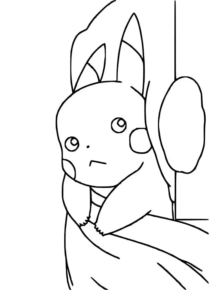 Tải hình Pikachu tô màu, hoạt động thú vị cho cả gia đình