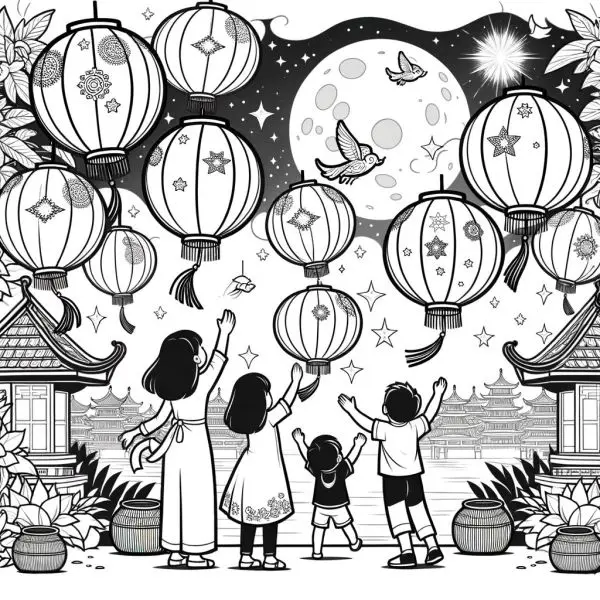 Tranh tô màu đèn ông sao đơn giản là cách tuyệt vời để bé phát triển khả năng sáng tạo. Tranh tô màu đèn ông sao đơn giản là cách tuyệt vời để bé phát triển khả năng sáng tạo.