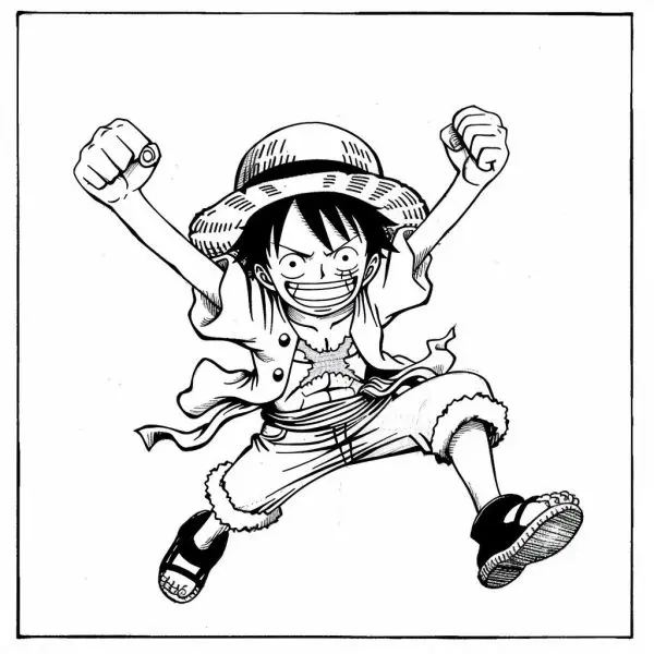 Biến Luffy thành phiên bản của bạn qua bộ tranh tô màu ngầu. Biến Luffy thành phiên bản của bạn qua bộ tranh tô màu ngầu.