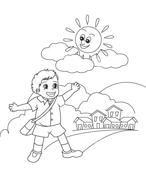 Bé sáng tạo không giới hạn với tranh tô màu ông mặt trời. Bé sáng tạo không giới hạn với tranh tô màu ông mặt trời.