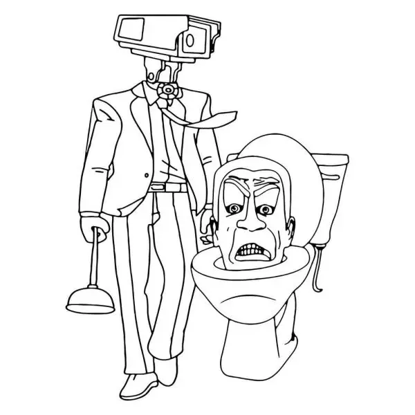 Bé yêu sẽ thích tranh tô màu Skibidi toilet với những hình ảnh sinh động Bé yêu sẽ thích tranh tô màu Skibidi toilet với những hình ảnh sinh động