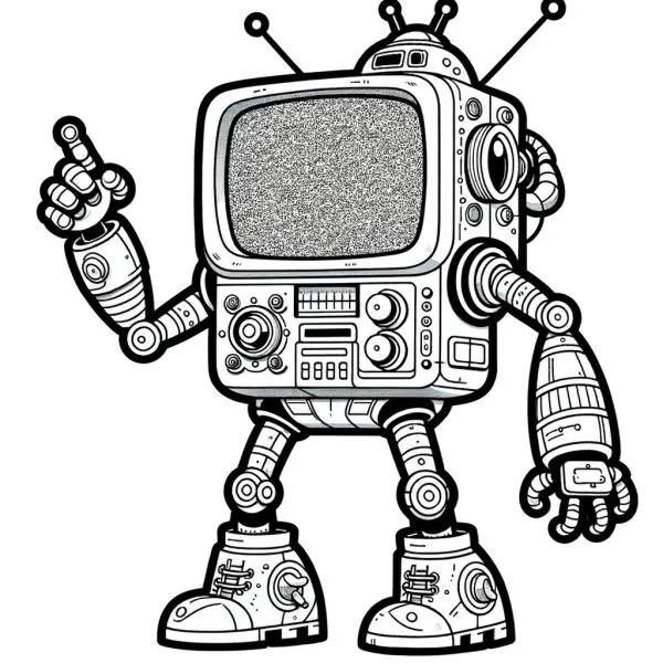 Để trẻ thỏa sức sáng tạo với những bức tranh tô màu TV Man độc lạ.