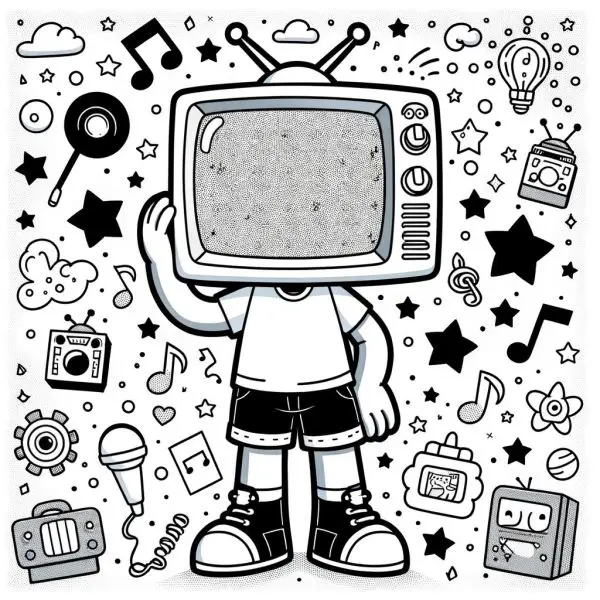 Cùng TV Man sáng tạo – tải tranh tô màu miễn phí ngay hôm nay!