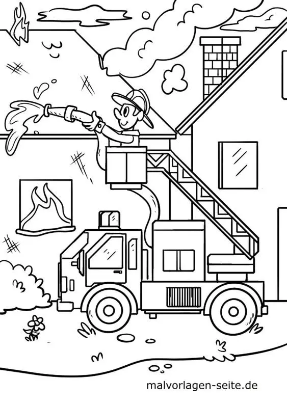 Tranh tô màu xe cứu hỏa – Kích thích trí tưởng tượng và sự sáng tạo của bé! Tranh tô màu xe cứu hỏa – Kích thích trí tưởng tượng và sự sáng tạo của bé!