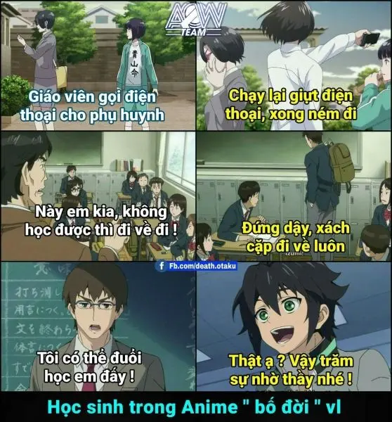 Cười không ngớt với những biểu cảm anime vui nhộn và độc đáo! Cười không ngớt với những biểu cảm anime vui nhộn và độc đáo!