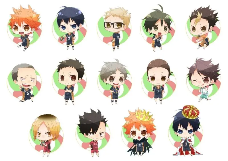 Bộ ảnh chibi vui nhộn dành cho các nhóm anime! Bộ ảnh chibi vui nhộn dành cho các nhóm anime!